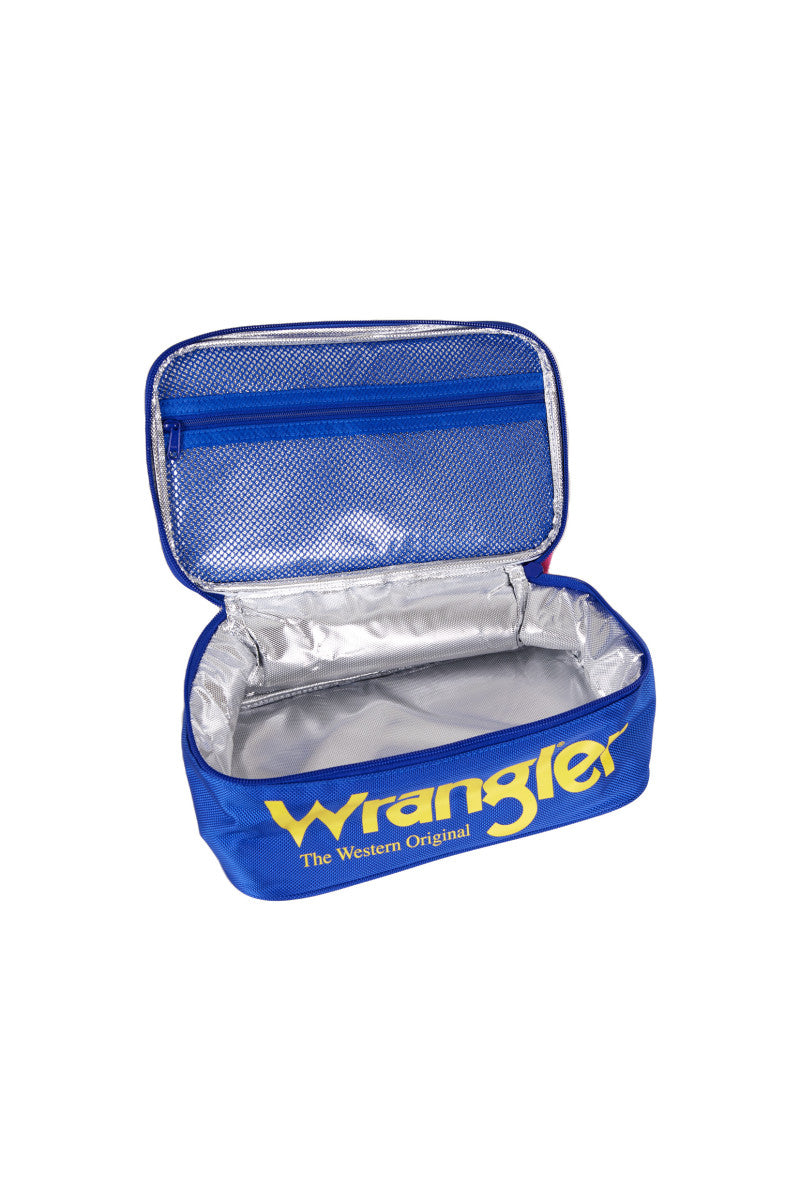 Wrangler Iconic Lunch Bag - Blue/Yellow