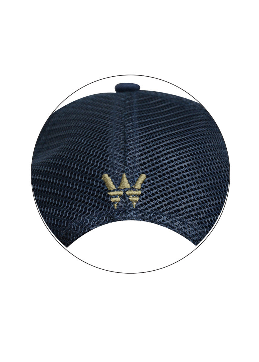 Logo Trucker Cap Navy