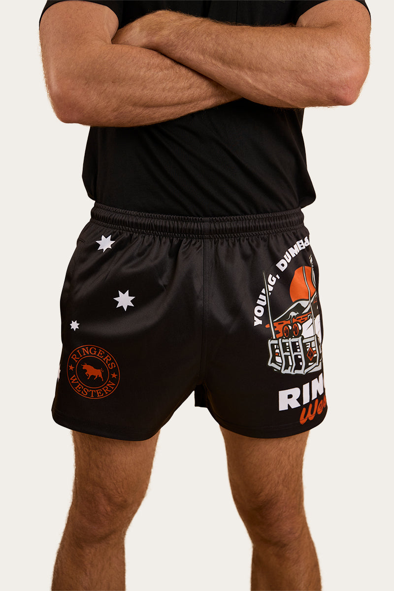 Ringers Western Young and Dumb Footy Short