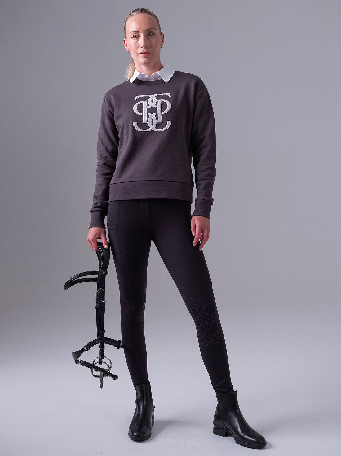 PS of Sweden Karla Monogram Sweatshirt