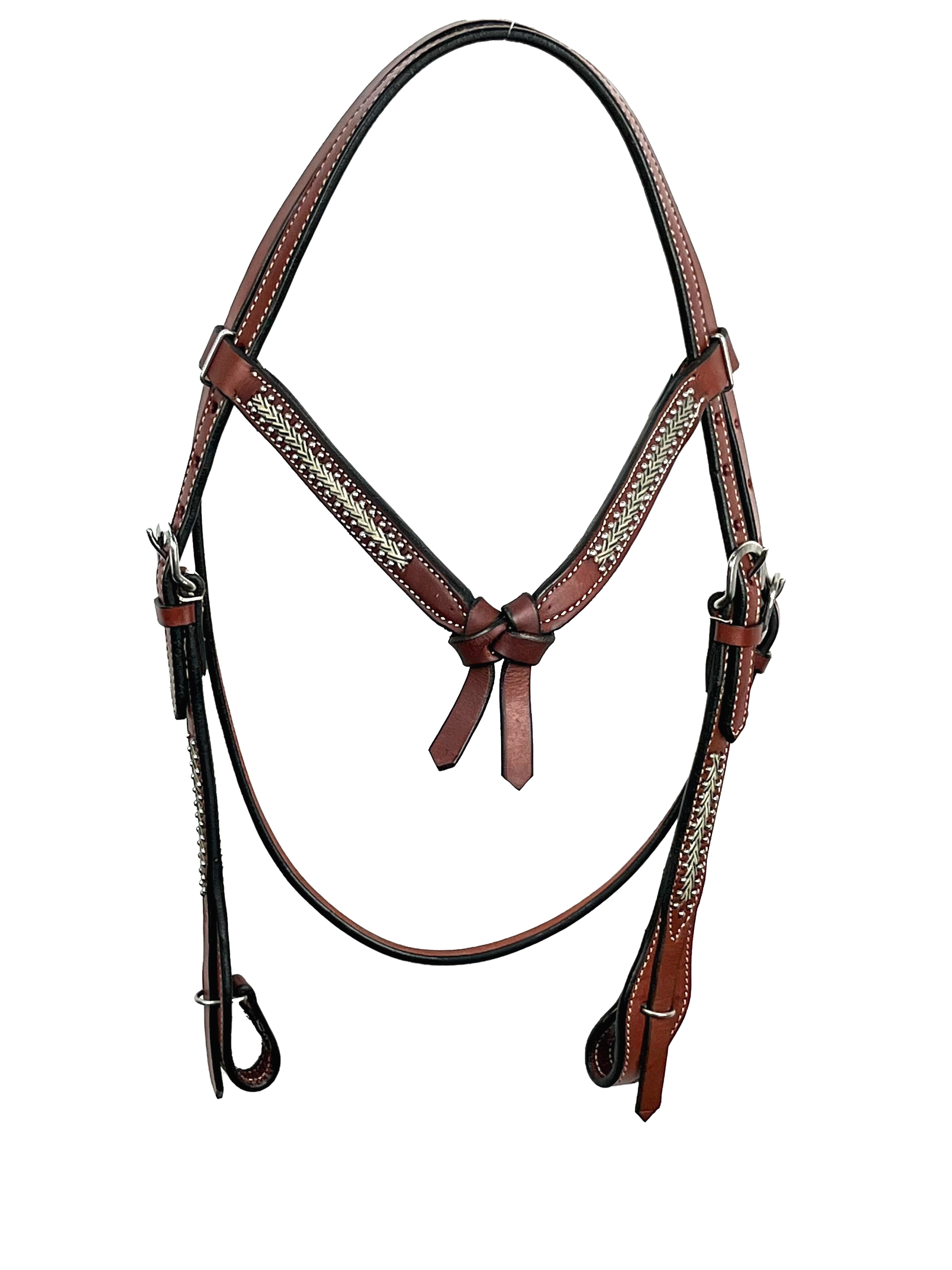 Ezy Ride Bridle with Futurity Knot Dots and Lacing