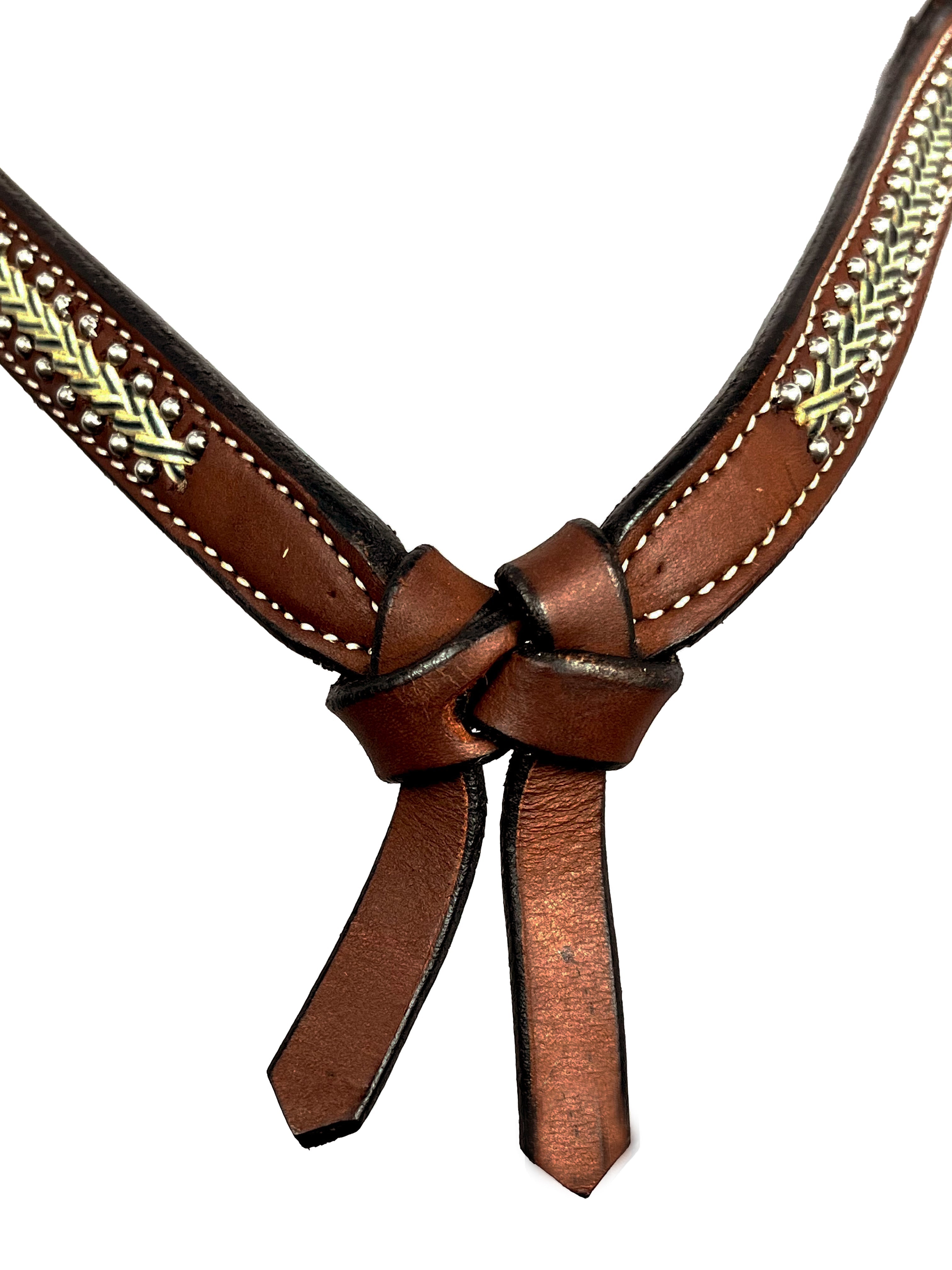 Ezy Ride Bridle with Futurity Knot Dots and Lacing