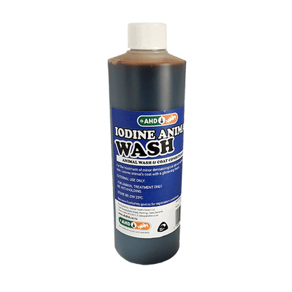 AHD Iodine Animal Wash - 500ml