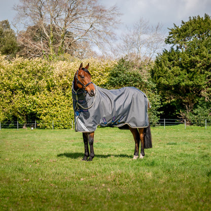 Amigo 1200D Plus Turnout Detach-A-Neck - Shadow Navy