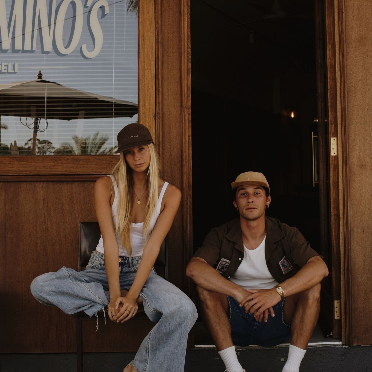 Will &amp; Bear Archie Cord Brown Corduroy Hat 5-Panel