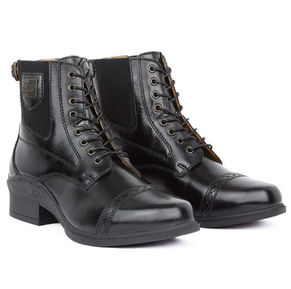 B Vertigo Ladies Jupiter Front Lace Jodhpur Boots - 2