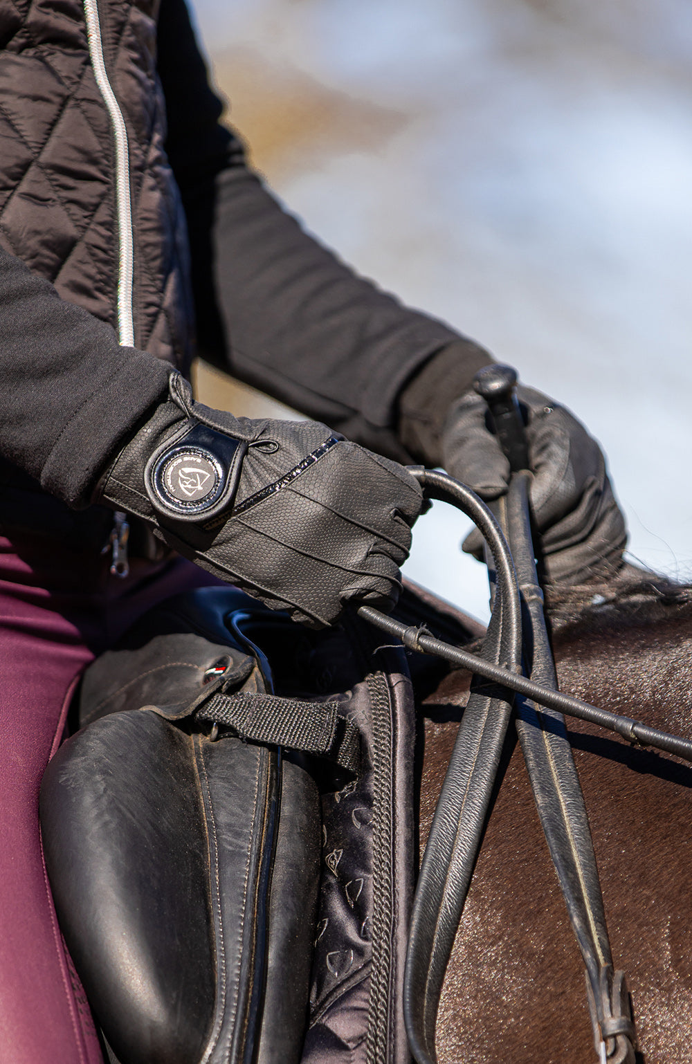BARE Equestrain Pro Rider Winter Gloves - 2