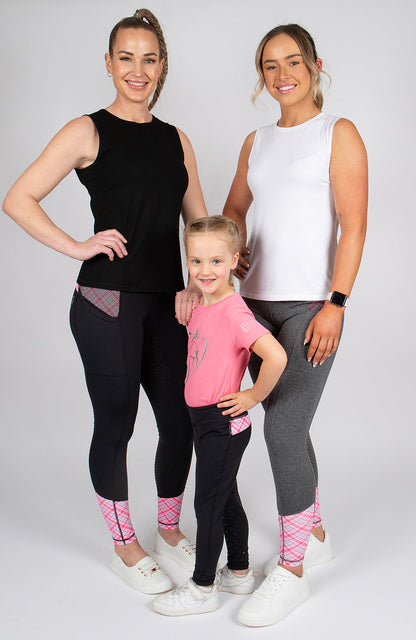 BARE Equestrian Babes Performance Riding Tights - 6