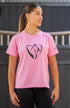 BARE Equestrian Black Logo T-Shirt