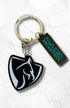 BARE Equestrian Metallic Keyring - 2