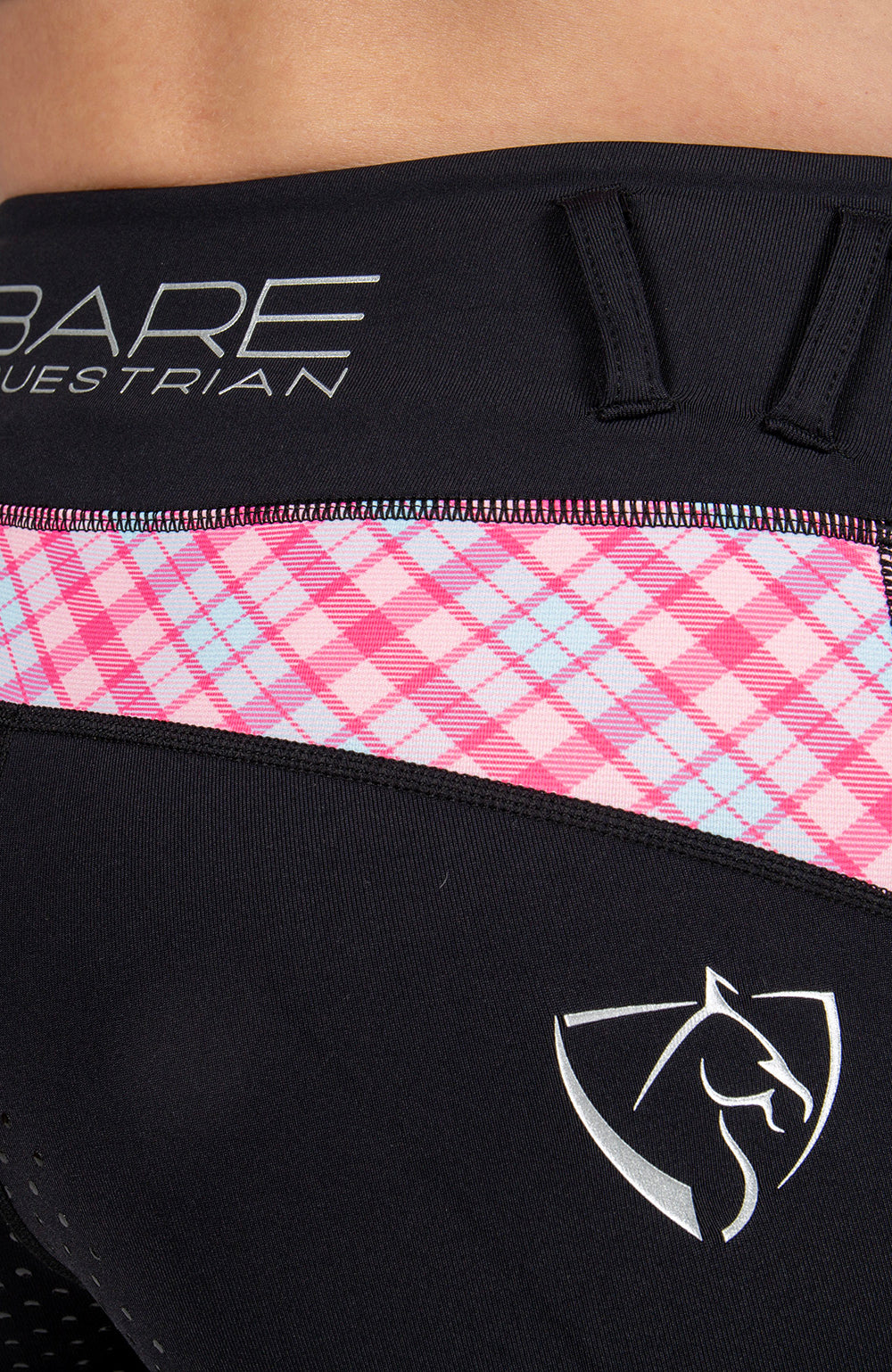 BARE Equestrian No Grip Performance Riding Tights - 11