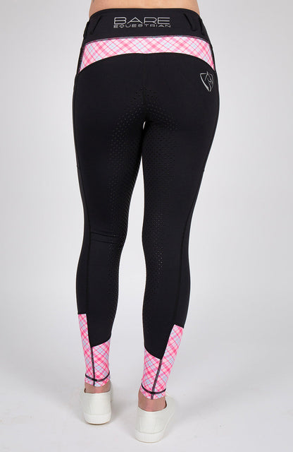 BARE Equestrian No Grip Performance Riding Tights - 6