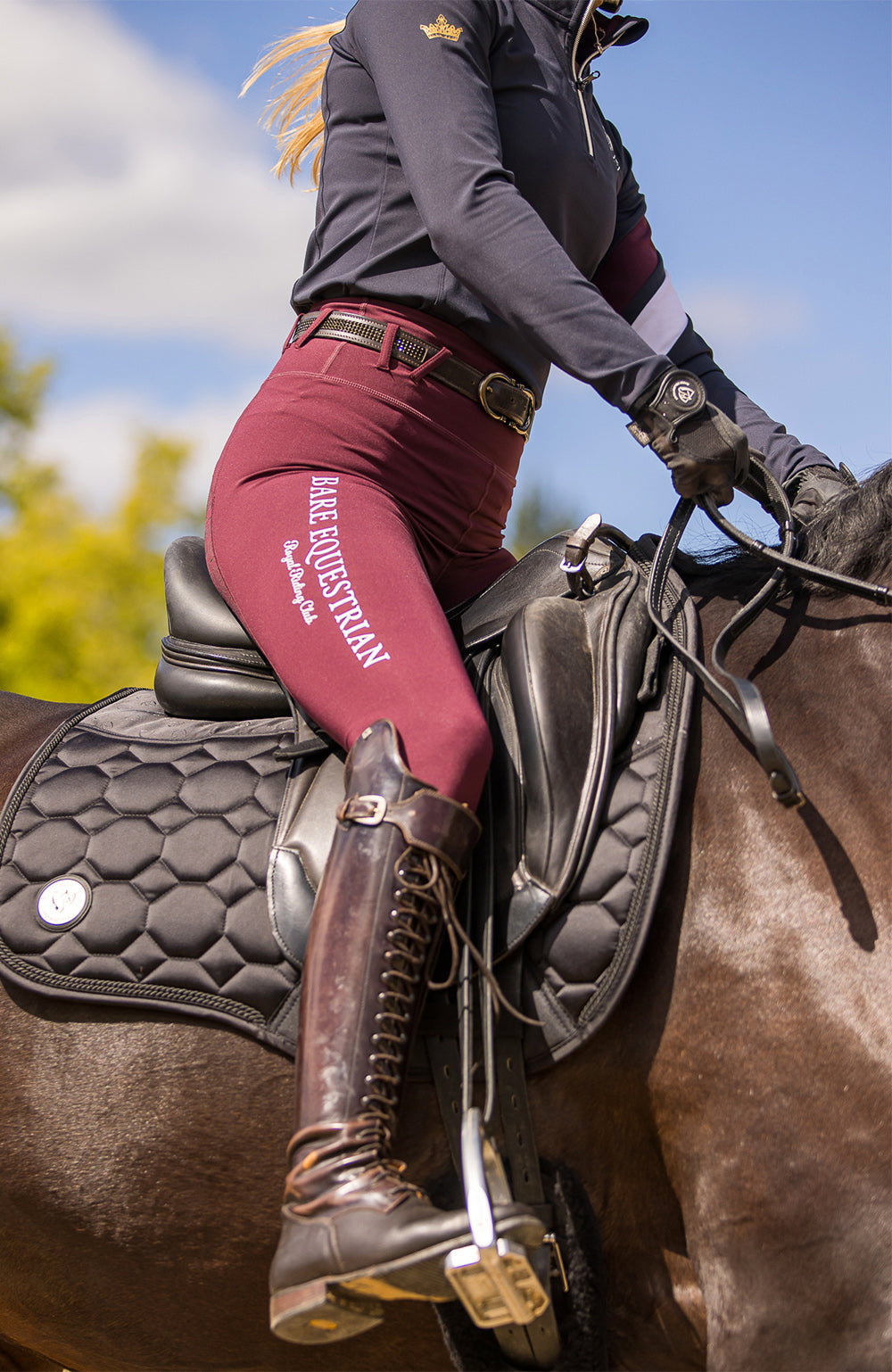 BARE Equestrian Royal Riding Club Balmoral Baselayer - 23