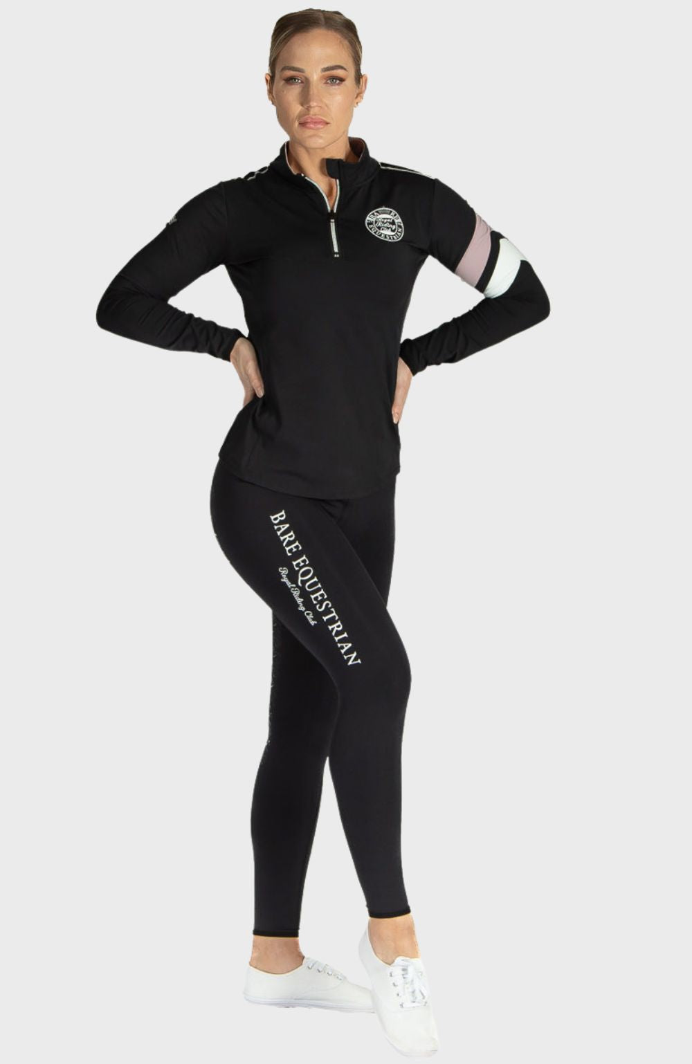 BARE Equestrian Royal Riding Club Kensington Riding Tights - 2