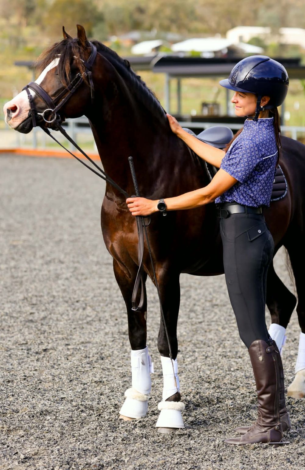 BARE Equestrian Sculpt Hybrid Riding Breeches - 49