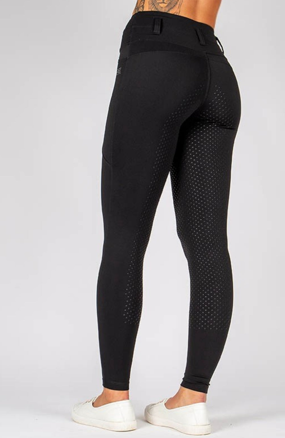 BARE Equestrian ThermoFit Winter Performance Riding Tights - 2