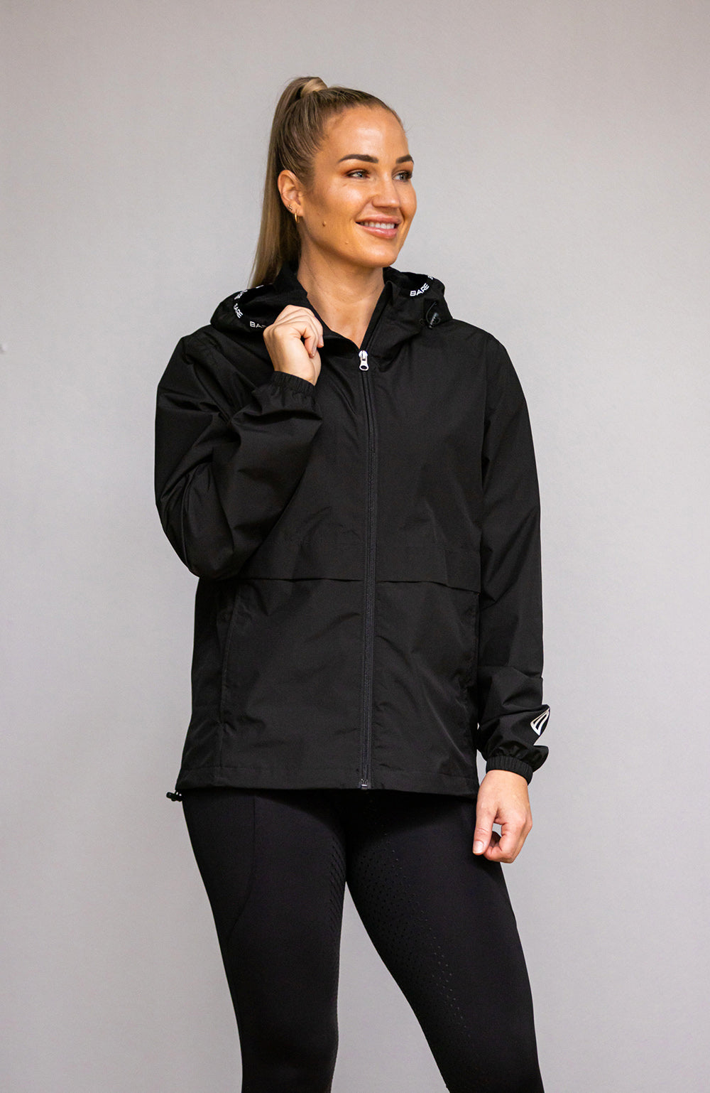 BARE Equestrian Unisex Kali Lightweight Waterproof Short Jacket Mesh Lined - 5