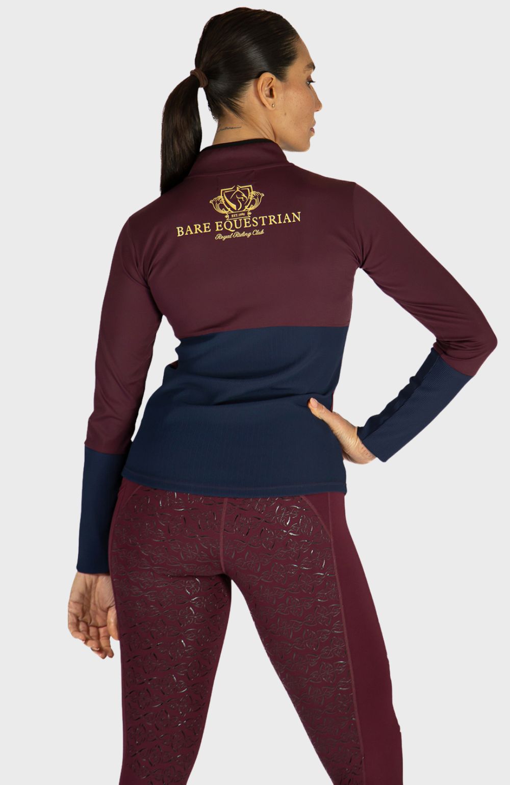 BASE Equestrian Royal Riding Club Highgrove Baselayer - 11