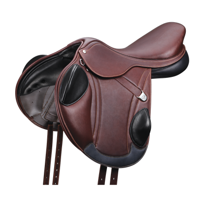Bates Advanta Jump Saddle - Havana Brown