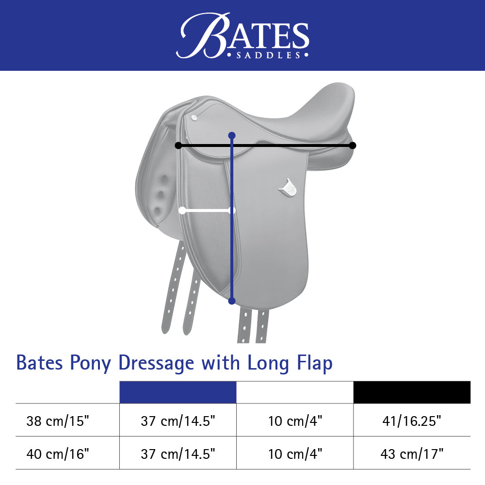 Bates Pony Dressage Saddle - 5