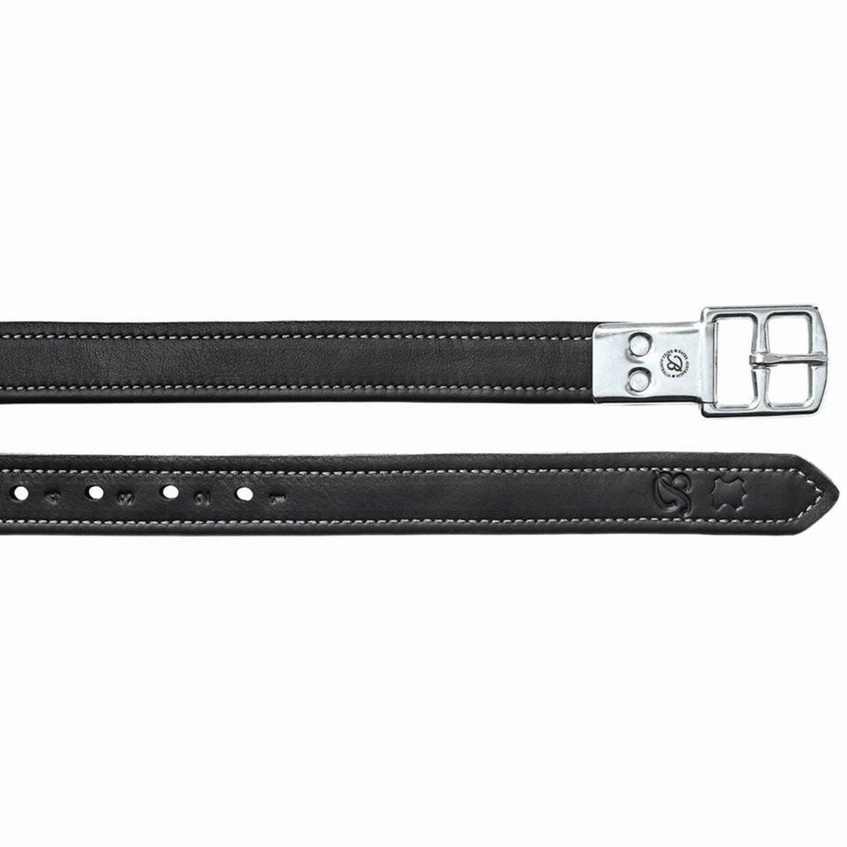 Bates Stirrup Leathers Luxe - Black