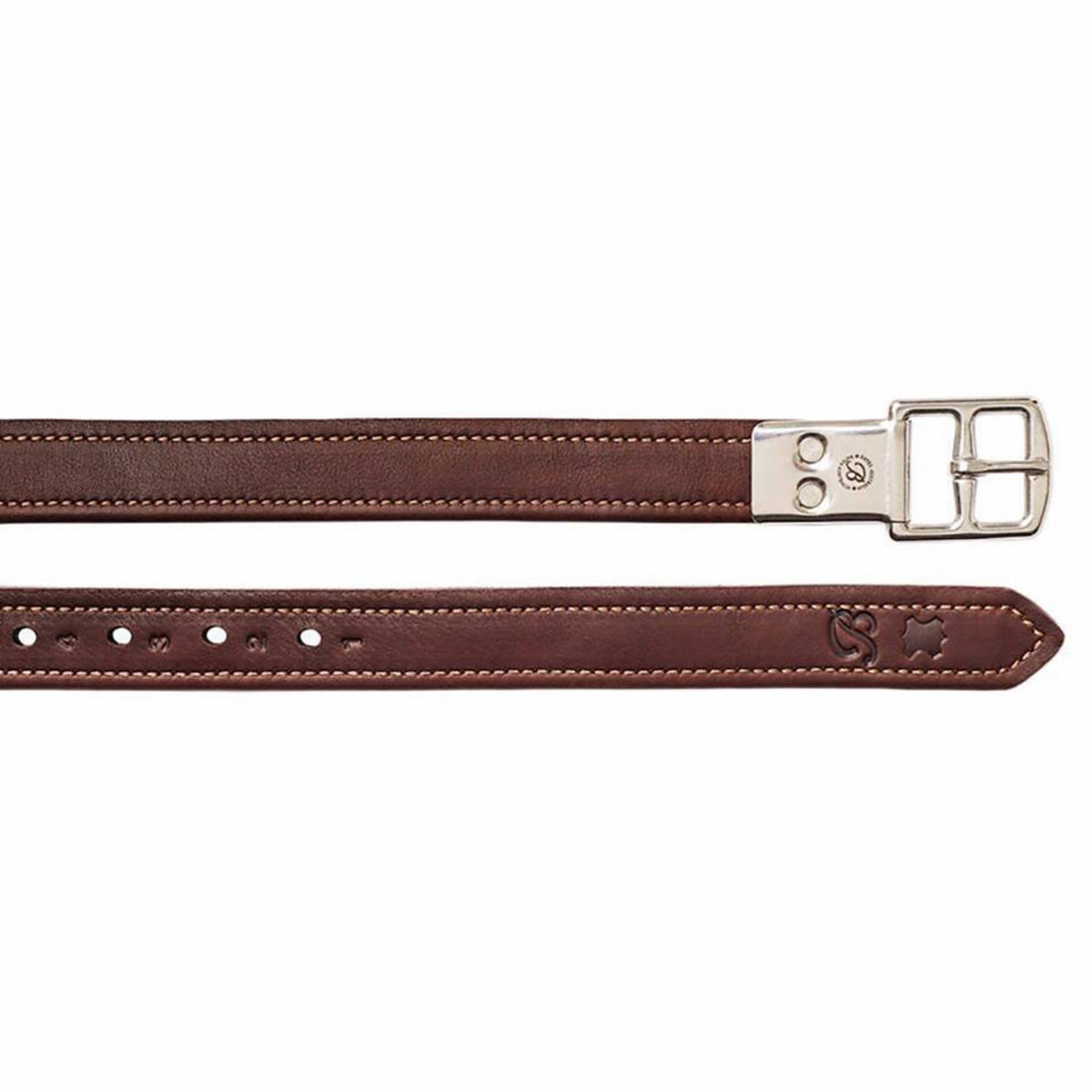 Bates Stirrup Leathers Luxe - Brown