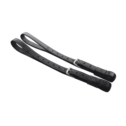 Bates Stock Stirrup Leathers - Black