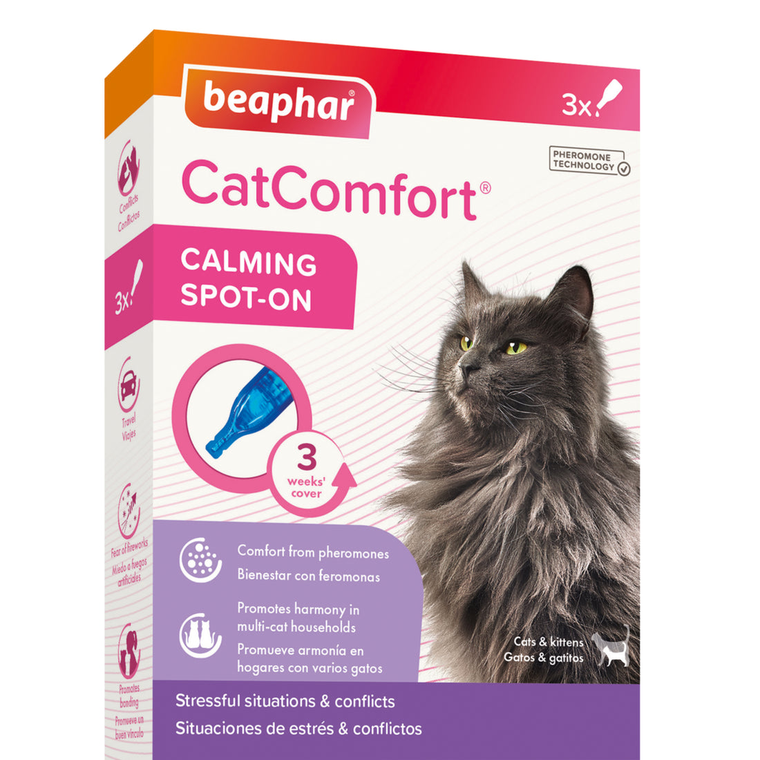 Beaphar CatComfort Calming Spot-On for Cats