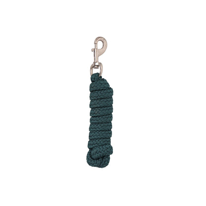 Blue Tag Braided Horse Lead - Dark Green