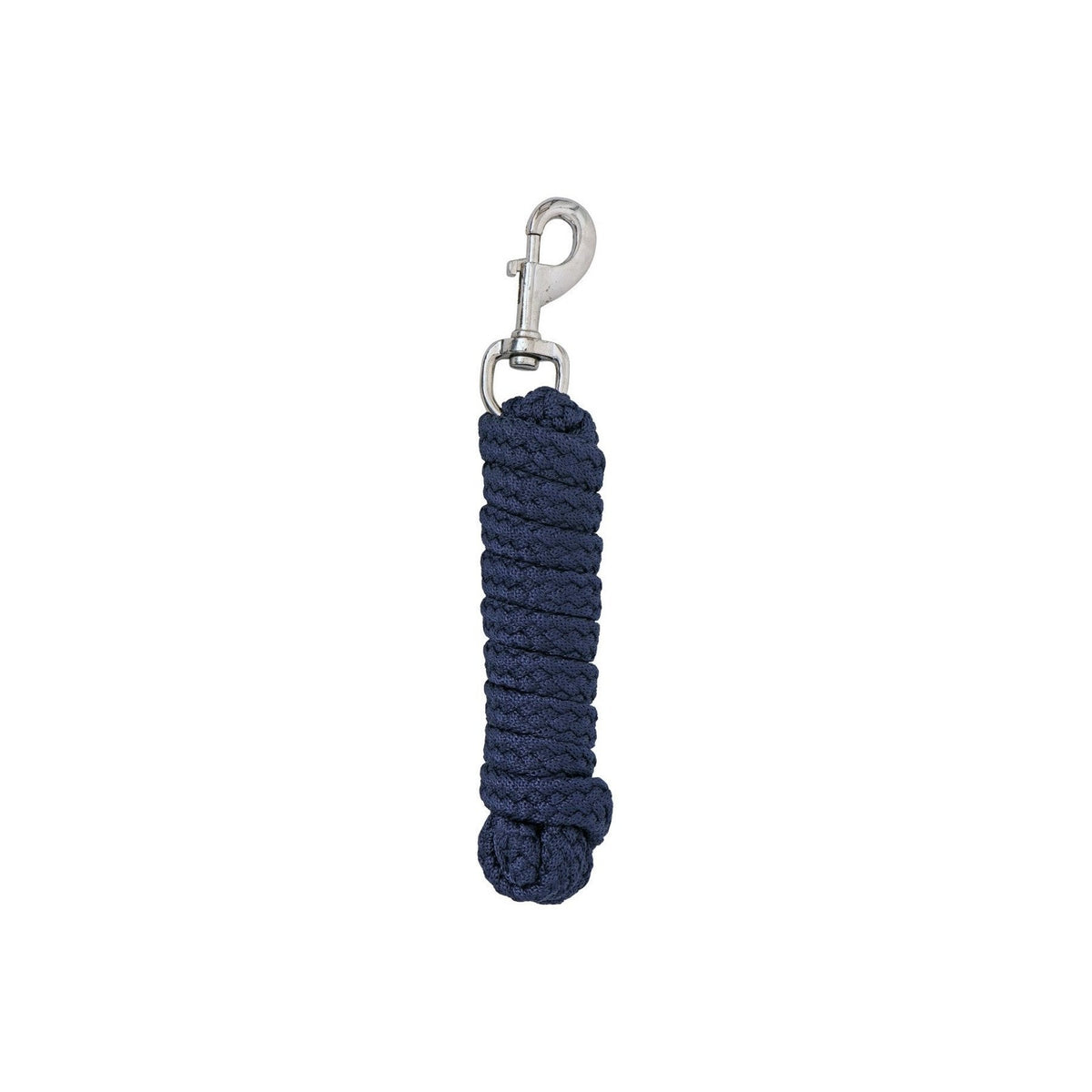 Blue Tag Braided Horse Lead - Navy