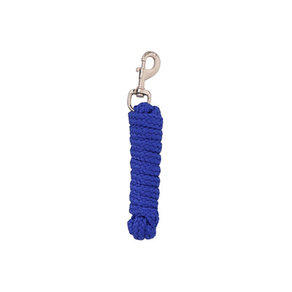Blue Tag Braided Horse Lead - Royal