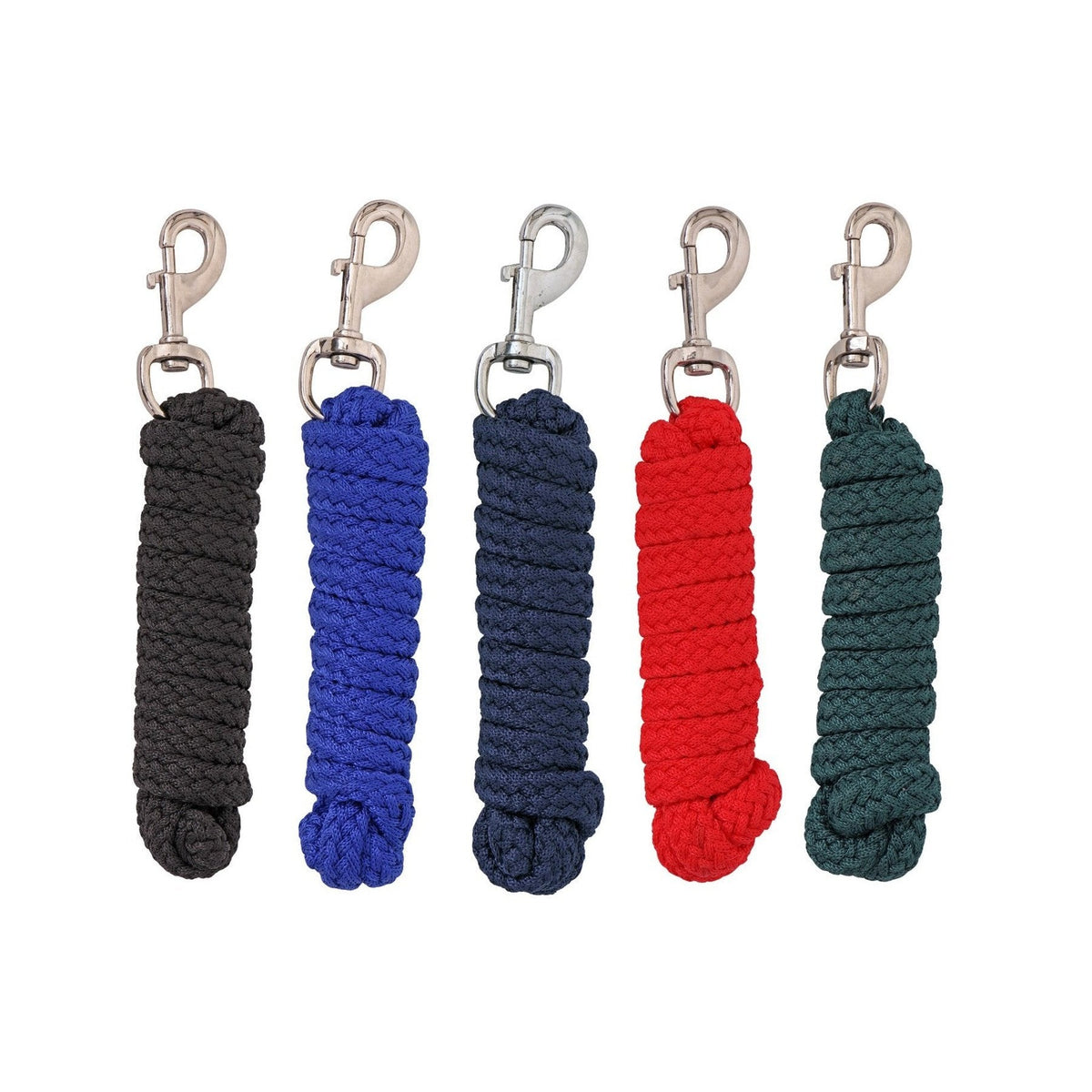 Blue Tag Braided Horse Lead