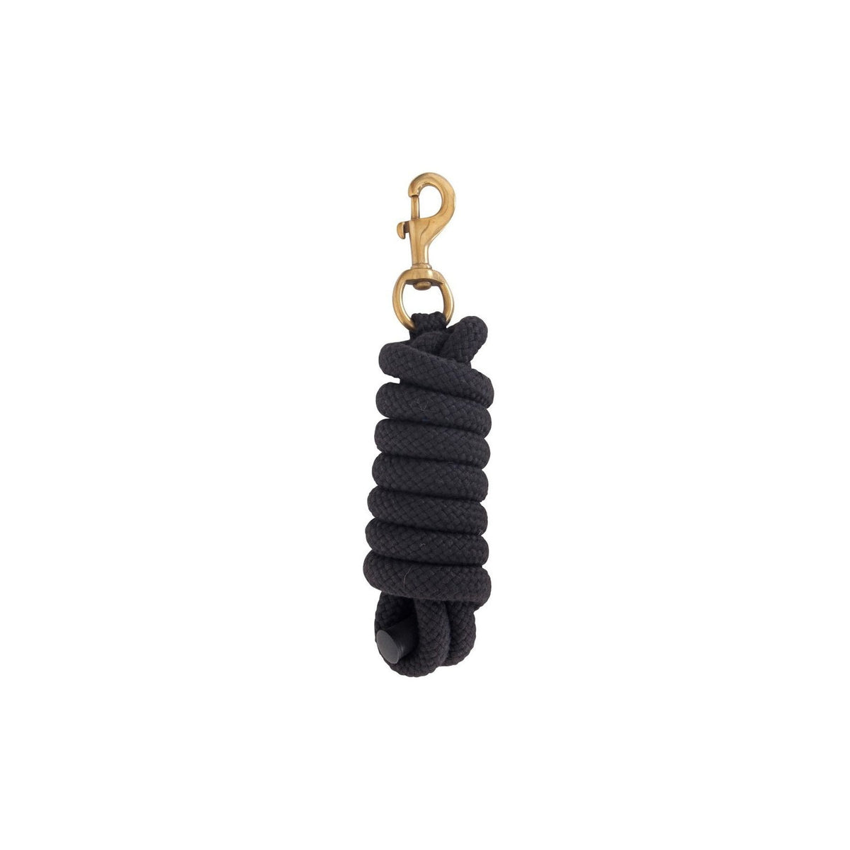 Blue Tag Cotton Weave Lead Rope - Black