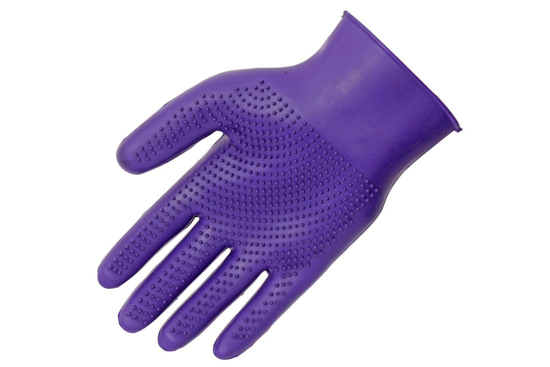 Blue Tag Fine Pimple Grooming Glove - 2