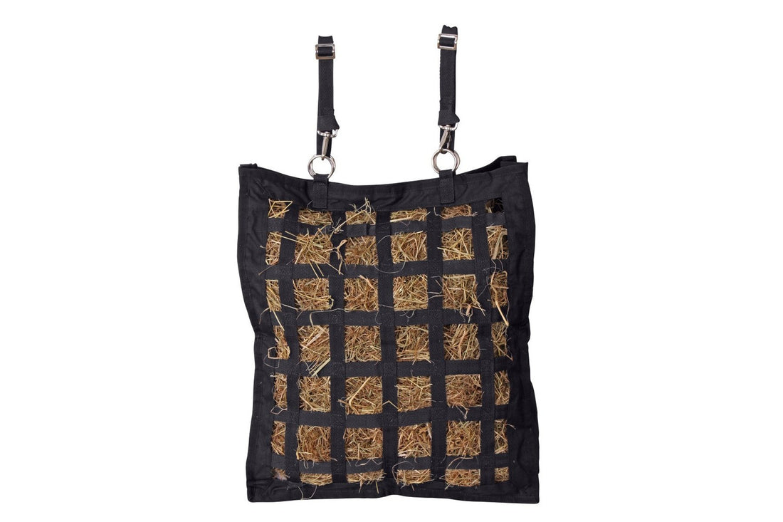 Blue Tag Lattice Hay Bag 600D - Black