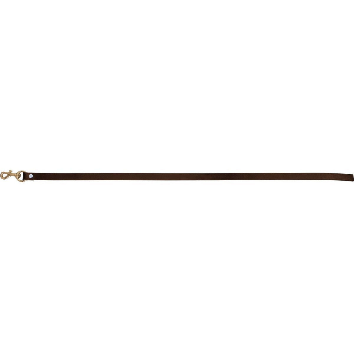 Blue Tag Leather Calf Lead - Brown