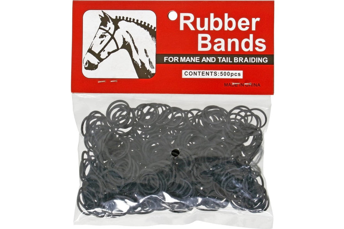 Blue Tag Mane Plaiting Bands