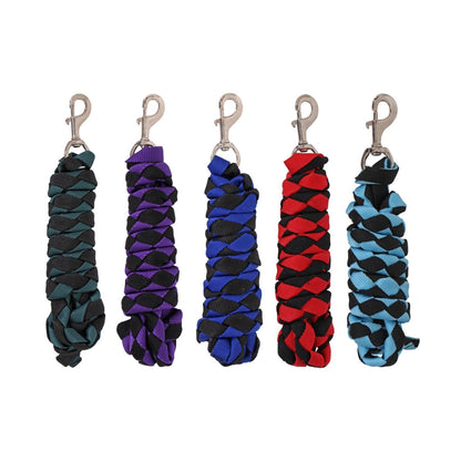 Blue Tag Plaited Two Tone Lead Rope