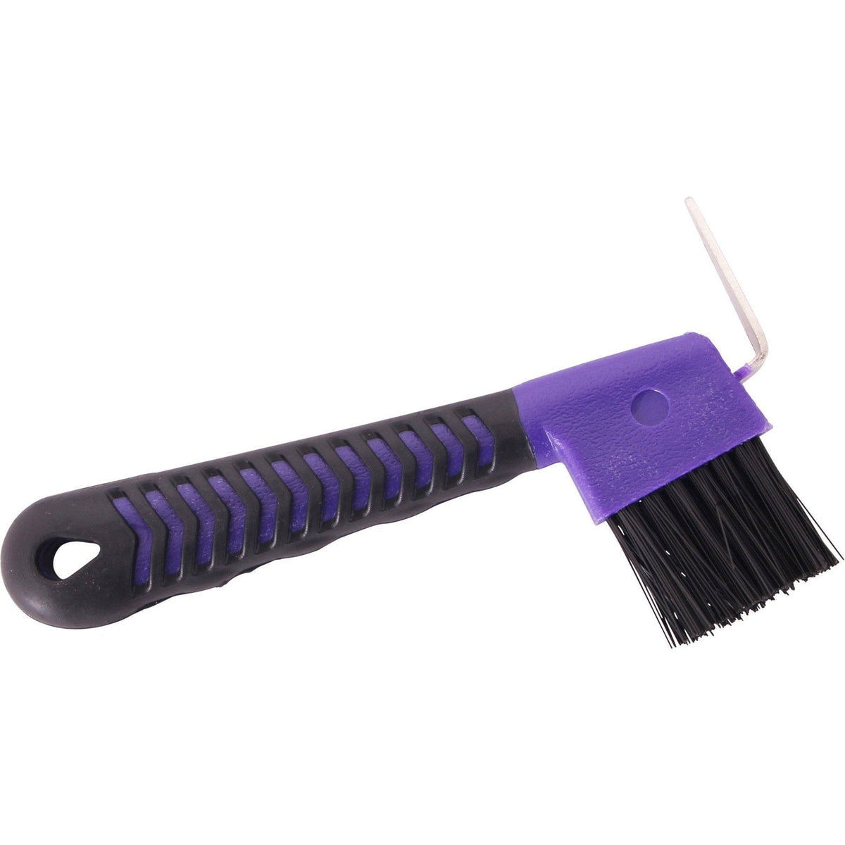 Blue Tag Rubber Grip Hoof Pick &amp; Brush - 2