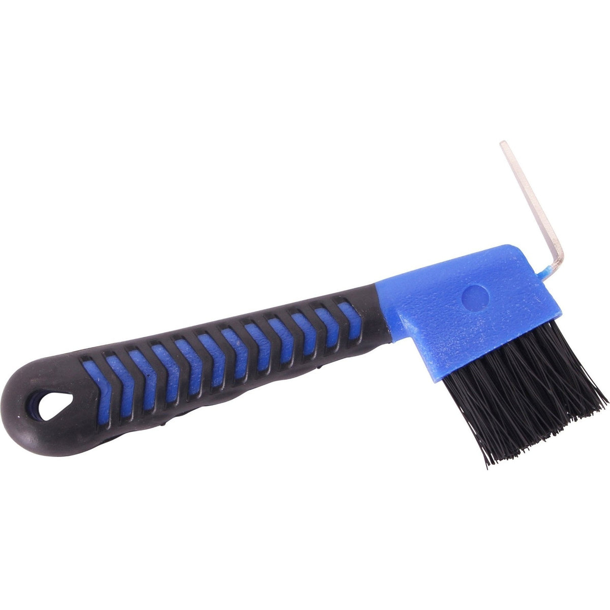 Blue Tag Rubber Grip Hoof Pick &amp; Brush