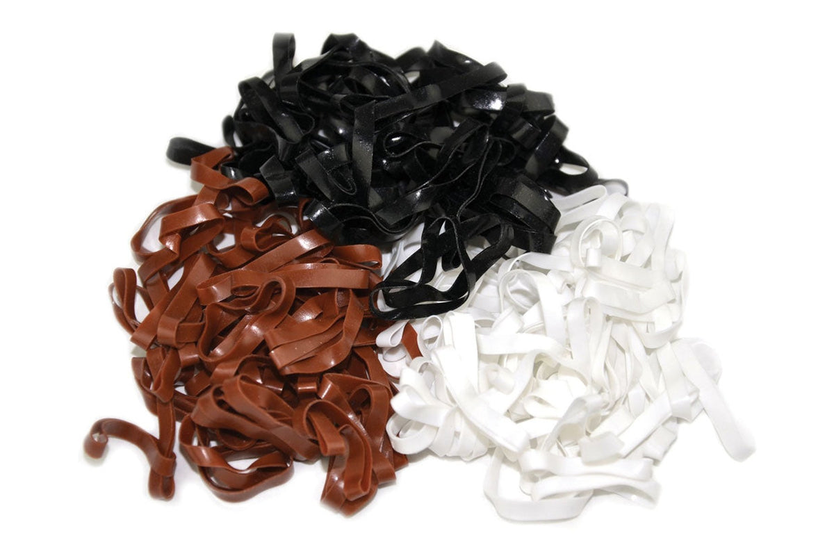 Blue Tag Silicone Plaiting Bands