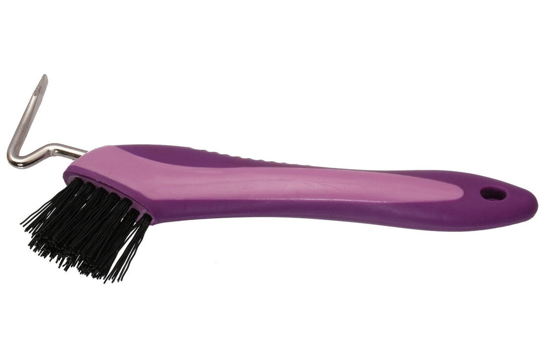 Blue Tag Soft Grip Hoof Pick &amp; Brush - 2