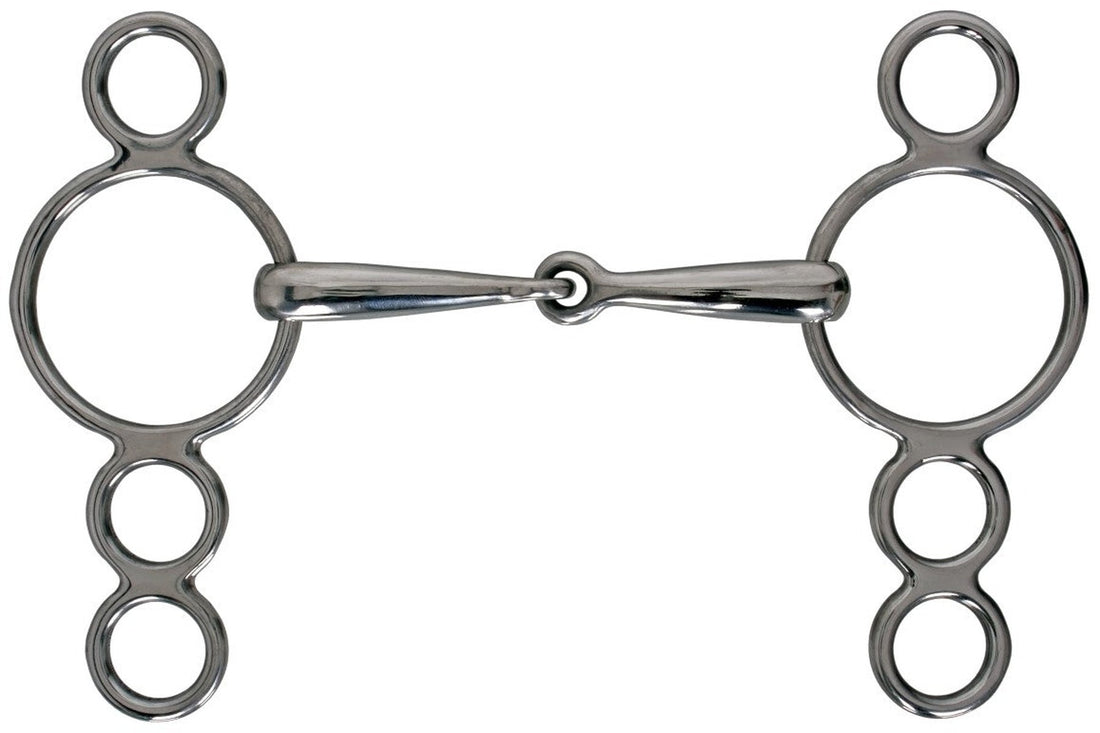 Blue Tag SS Single Jointed Dutch Gag Bit