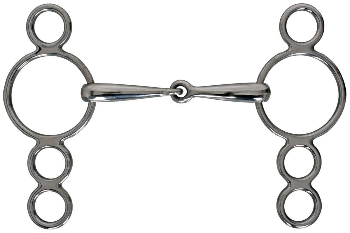 Blue Tag SS Single Jointed Dutch Gag Bit