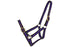 Blue Tag Striped Web Halters - Purple