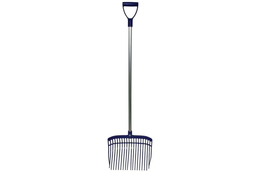 Blue Tag Ultra Durable Muck Shaving Fork &amp; Handle - Royal
