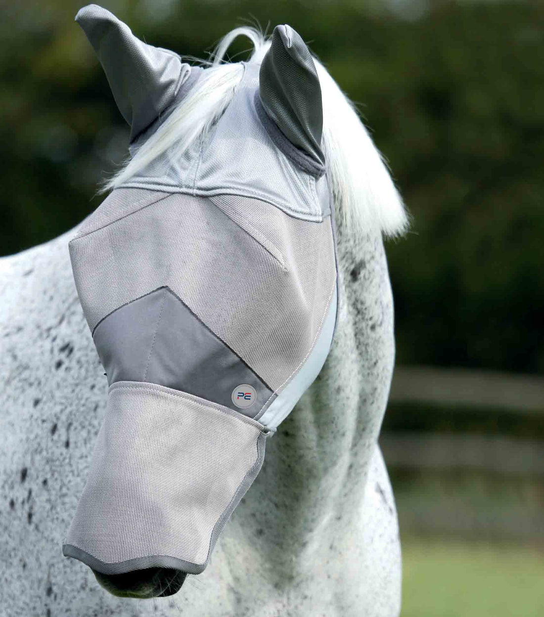 Premier Equine Buster Fly Mask Xtra Silver