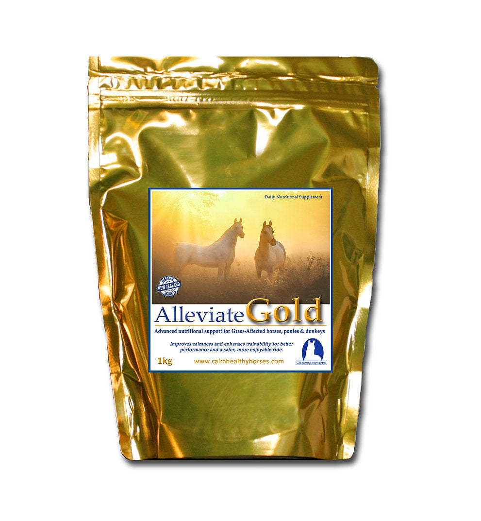 Calm Healthy Horses Alleviate Gold