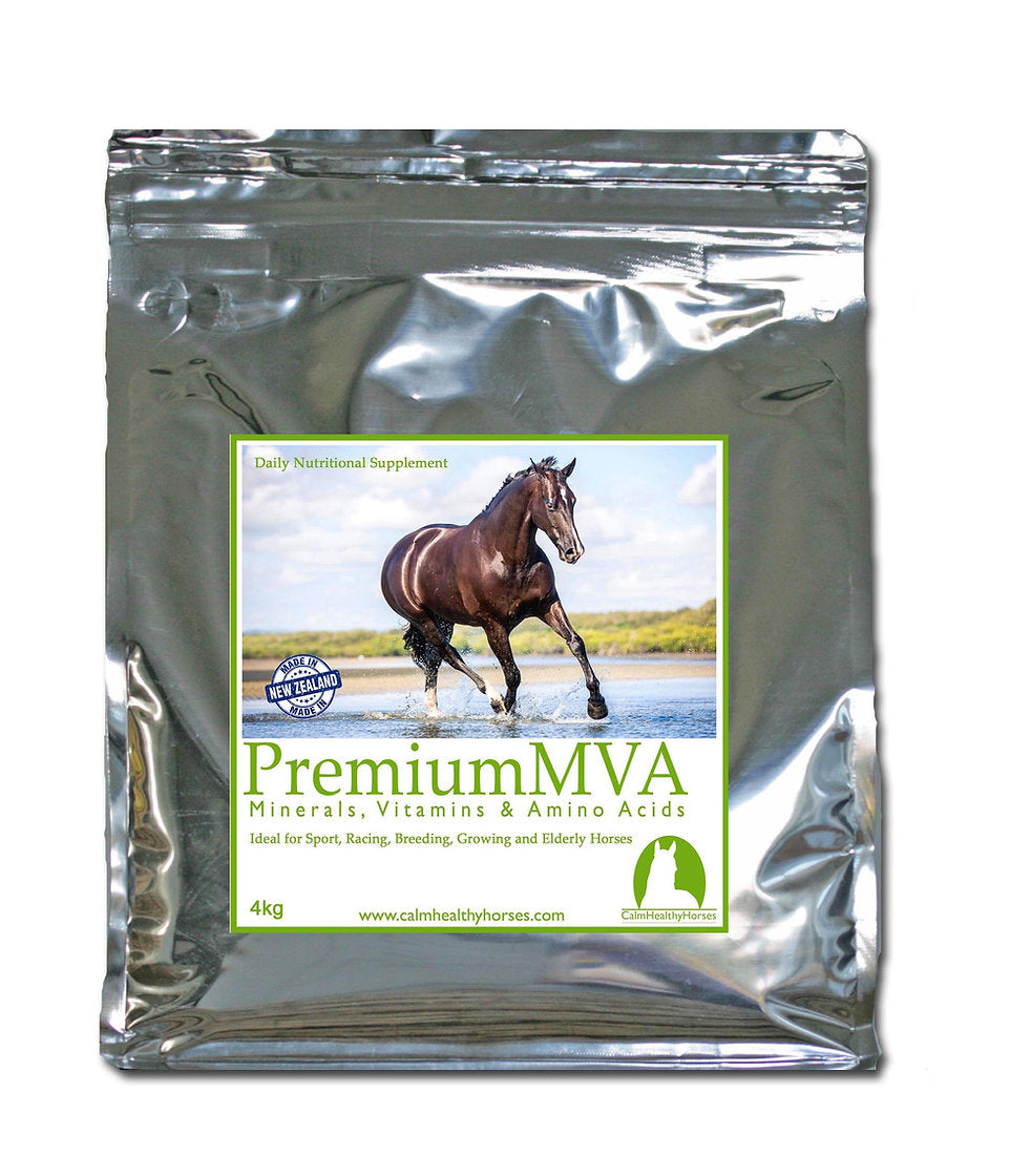 Calm Healthy Horses Premium MVA with Advanced Pre &amp; Pro Biotics