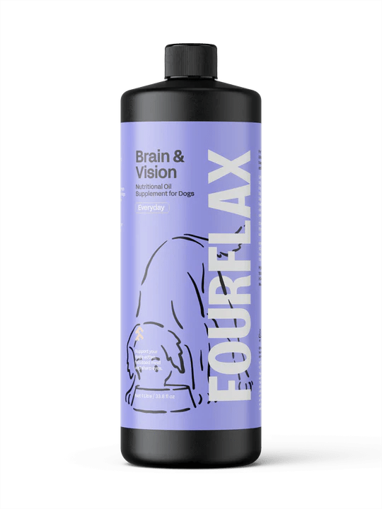 Fourflax Canine Brain &amp; Vision Fish &amp; Flax Oil